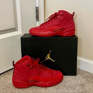 Retro Air Jordan 12 - 6.5Y - Gym Red